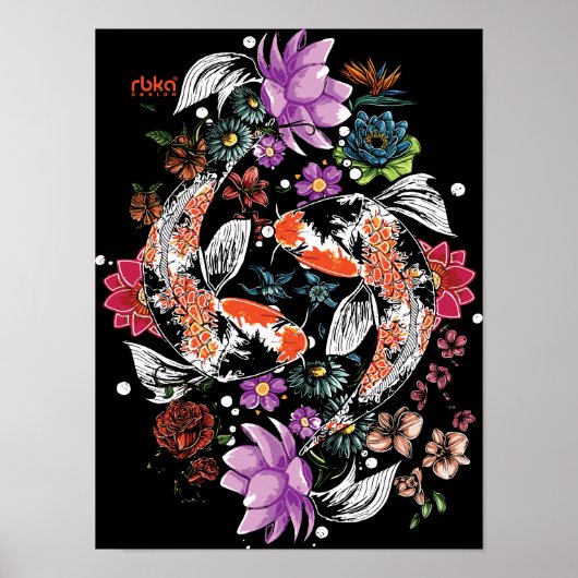 Koi Fish Poster (Vorne)