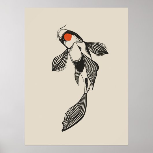 Koi Fish Poster (Vorne)