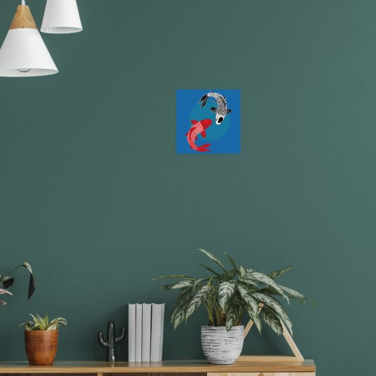 Koi Fish Poster (Wohnzimmer 1)