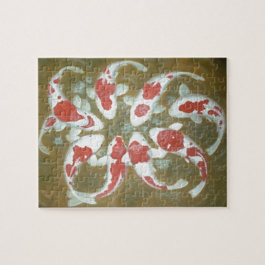 KOI FISH PUZZLE (Horizontal)