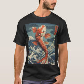 Koi Fish Rising - Ocean Spirit T-Shirt (Vorderseite)