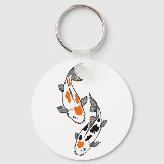 Koi Fish Schlüsselanhänger (Vorderseite)