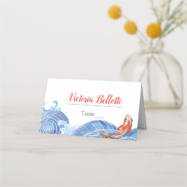Koi Fish Seating Platzkarte