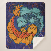 Koi Fish Sherpadecke (Vorderseite)