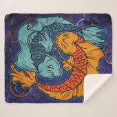 Koi Fish Sherpadecke (Vorderseite (Horizontal))