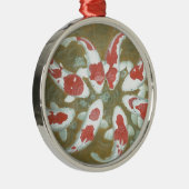 KOI FISH SILBERNES ORNAMENT (Rechts)