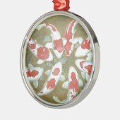 KOI FISH SILBERNES ORNAMENT (Links)