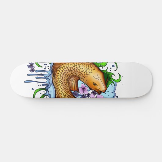 Koi Fish Skateboard (Horizontal)