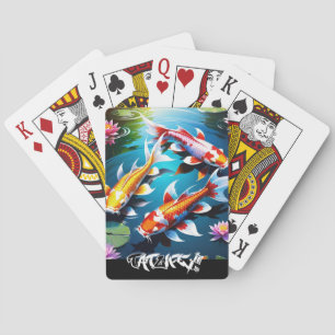Koi Fish Spielkarten