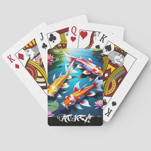 Koi Fish Spielkarten (Rückseite)
