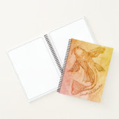 Koi Fish Spiral Sketchbook Option Notebook Notizblock (Innenseite)