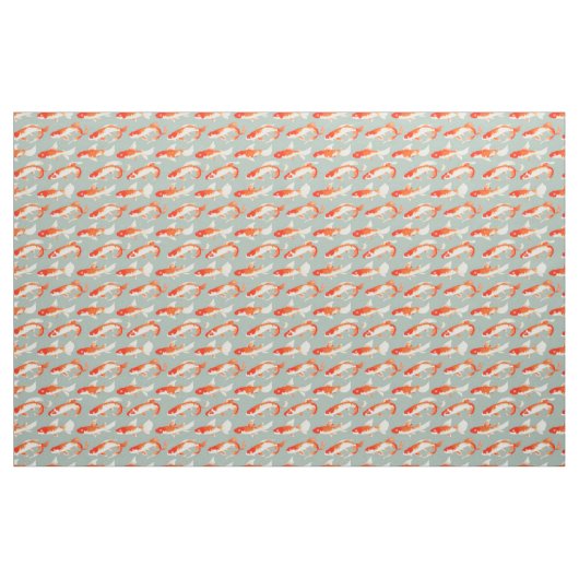 Koi Fish Stoff (Fat Quarter (45,7 x 55,9 cm))