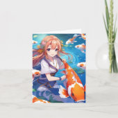 Koi Fish Study Q Karte (Vorderseite)