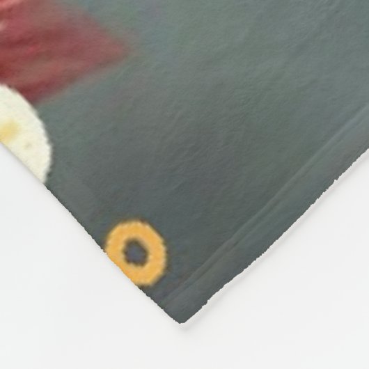 "Koi Fish Swimming Free" Fleecedecke (Ecke)