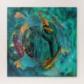 Koi Fish SWIMMING IN FRIEDEN Puzzle (Horizontal)
