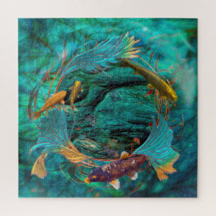 Koi Fish SWIMMING IN FRIEDEN Puzzle