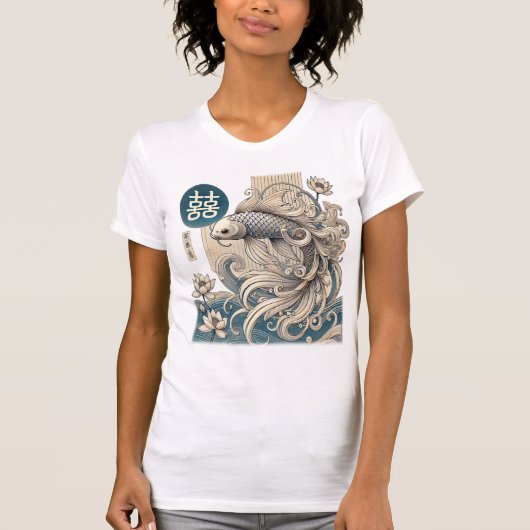Koi Fish T - Shirt (Vorderseite)
