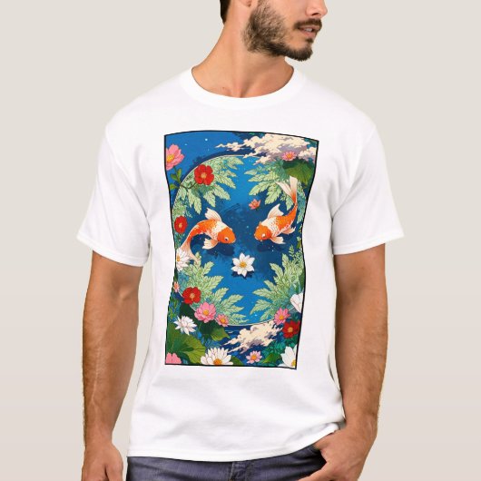 Koi Fish T - Shirt (Vorderseite)