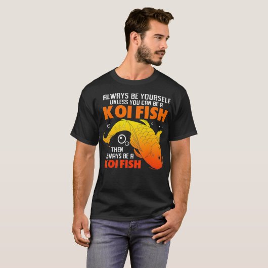 Koi Fish T Shirt Kostüm (Vorne ganz)