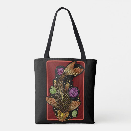 Koi Fish Tasche (Rückseite)