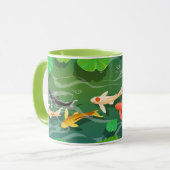 Koi Fish Tasse (Vorderseite Links)