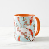 Koi Fish Tasse (VorderseiteRechts)