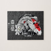 KOI FISH TATTOO PUZZLE (Horizontal)