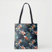 Koi Fish Tote Bag Tasche (Vorderseite)