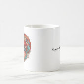 Koi Fish Valentine Kaffeetasse (Mittel)