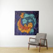 Koi Fish Wandteppich (Beispiel)