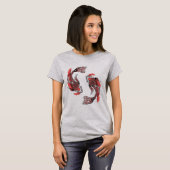Koi Fish Wirbel T-Shirt (Vorne ganz)