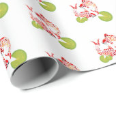 Koi Fish Wrapping Paper Geschenkpapier (Rolleneckpunkt)