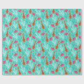 Koi Fish Wrapping Paper Geschenkpapier (Flach)