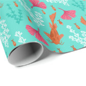 Koi Fish Wrapping Paper Geschenkpapier (Rolleneckpunkt)