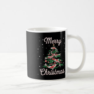 Koi Fish Xmas Tree Koi Carp Weihnachtsbaum Kaffeetasse