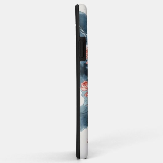 Koi Fish Yang Yang Lotus Art Case-Mate iPhone Hülle (Hinten/Rechts)