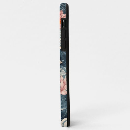 Koi Fish Yang Yang Lotus Art Case-Mate iPhone Hülle (Hinten/Links)