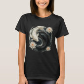 Koi Fish Ying Yang T-Shirt (Vorderseite)
