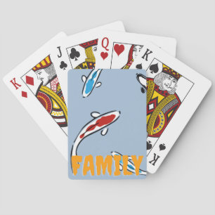 Koi Fish Zazzle_Growshop. Spielkarten