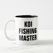 Koi Fishing Master Zweifarbige Tasse (Links)