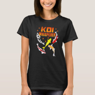 Koi Flüsterer Japan Koi Fisch Karpfen Garten Teich T-Shirt