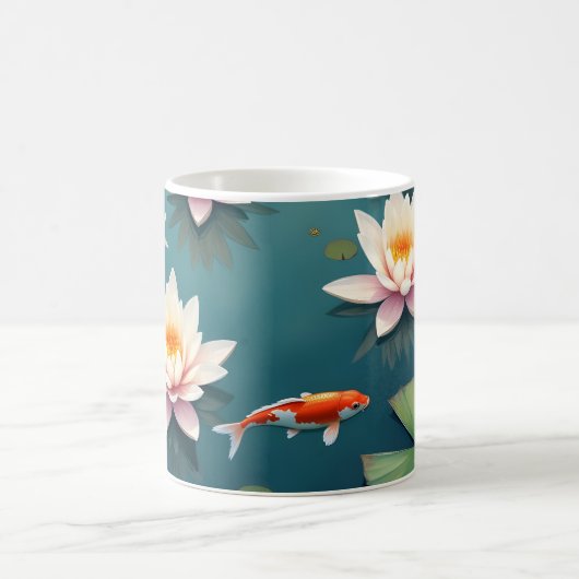 Koi Fortune Kaffeetasse (Mittel)