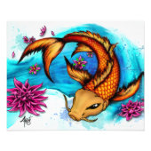 Koi Fotodruck (Vorne)