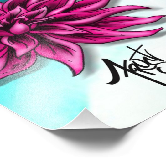 Koi Fotodruck (Ecke)