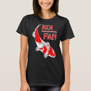Koi Friend Fan Carp Fisch Nishikigoi Kohaku Sanke  T-Shirt