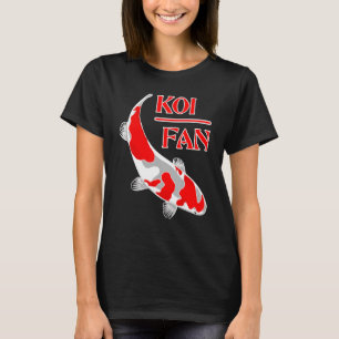 Koi Friend Fan Carp Fisch Nishikigoi Kohaku Sanke  T-Shirt