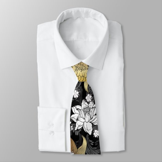 Koi für Vati Krawatte (Gebunden)