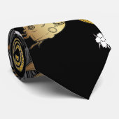 Koi für Vati Krawatte (Gerollt)