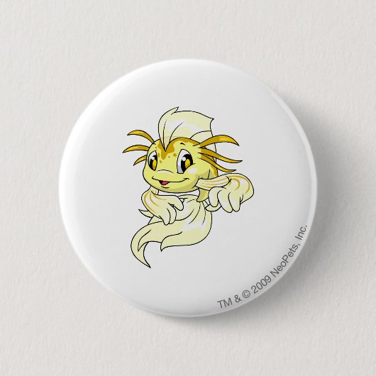 Koi Gelb Button (Vorderseite)