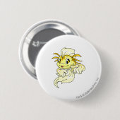 Koi Gelb Button (Vorne & Hinten)
